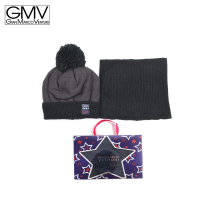 GIANMARCO VENTURI - SET BIMBO CAPPELLO + SCALDACOLLO IN CONFEZIONE REGALO