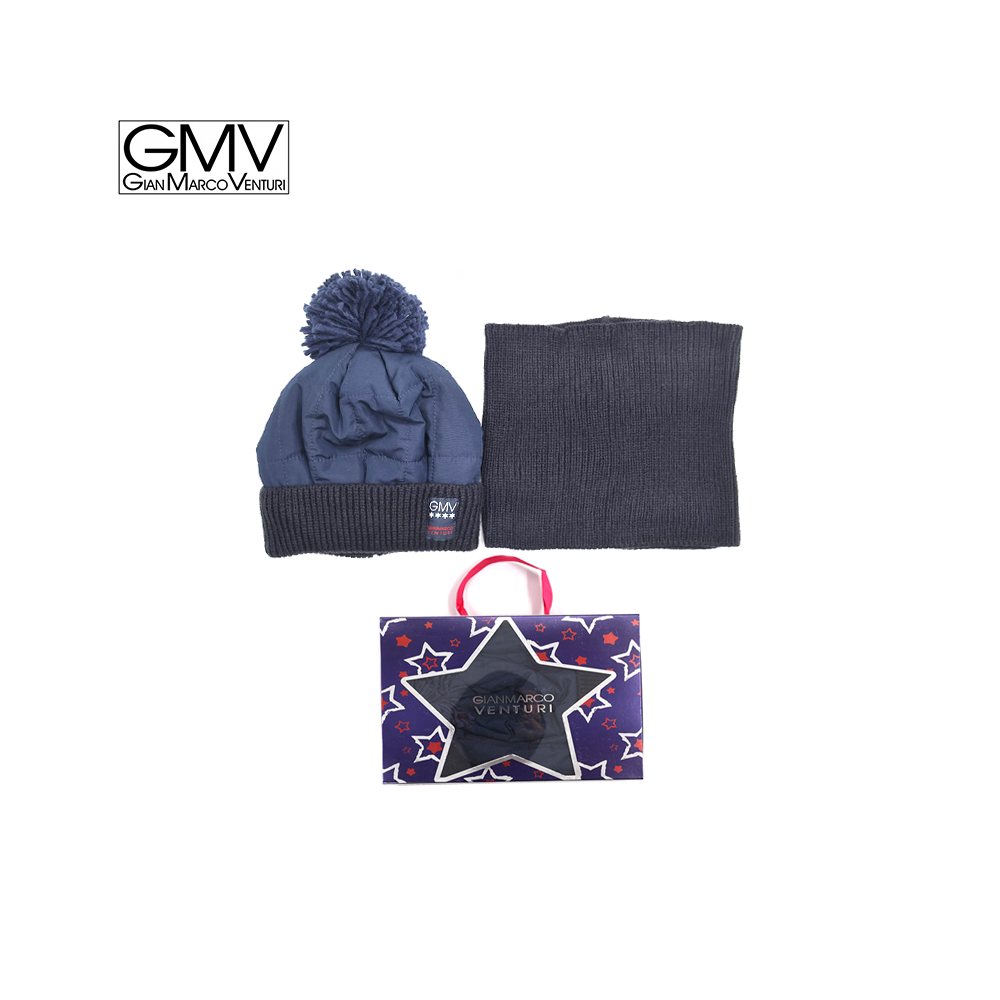 GIANMARCO VENTURI - SET BIMBO CAPPELLO + SCALDACOLLO IN CONFEZIONE REGALO GIANMARCO VENTURI - SET BIMBO CAPPELLO + SCALDACOLLO IN CONFEZIONE REGALO