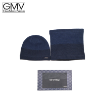 GIANMARCO VENTURI - SET UOMO CAPPELLO + SCALDACOLLO IN CONFEZIONE REGALO