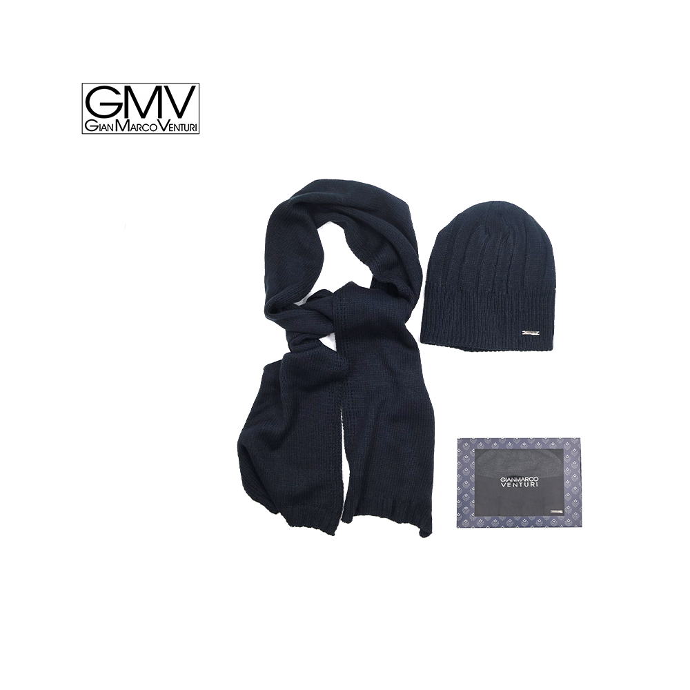 GIANMARCO VENTURI - SET UOMO CAPPELLO + SCIARPA IN CONFEZIONE REGALO GIANMARCO VENTURI - SET UOMO CAPPELLO + SCIARPA IN CONFEZIONE REGALO