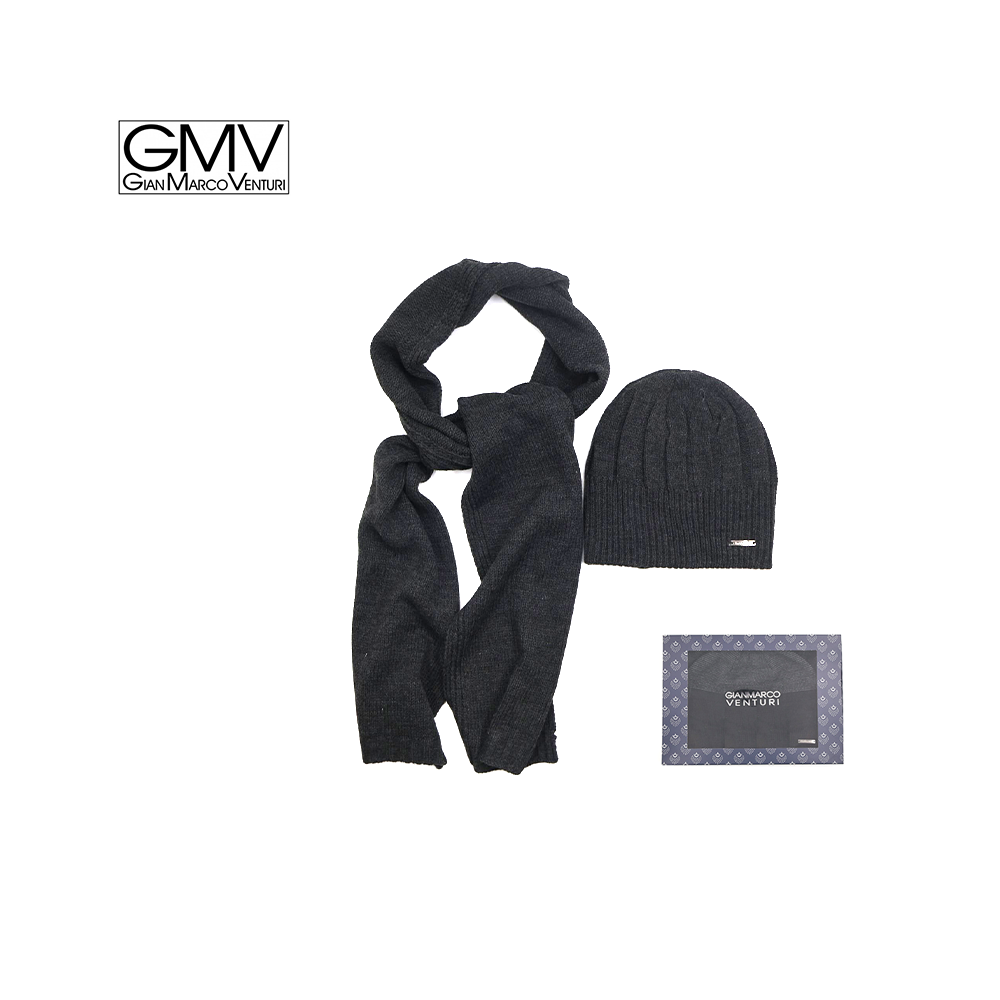 GIANMARCO VENTURI - SET UOMO CAPPELLO + SCIARPA IN CONFEZIONE REGALO GIANMARCO VENTURI - SET UOMO CAPPELLO + SCIARPA IN CONFEZIONE REGALO