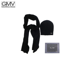 GIANMARCO VENTURI - SET UOMO CAPPELLO + SCIARPA IN CONFEZIONE REGALO
