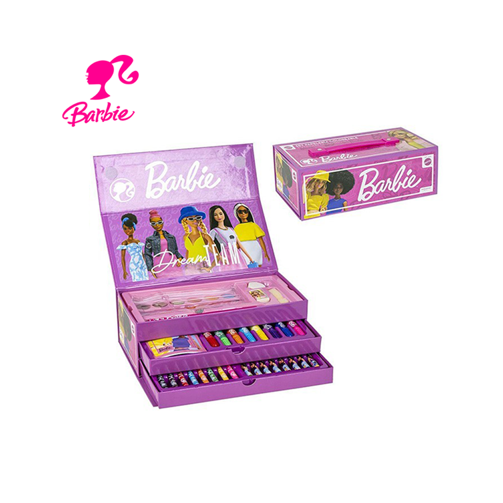 BARBIE - SET CANCELLERIA DA COLORARE BRIEFCASE