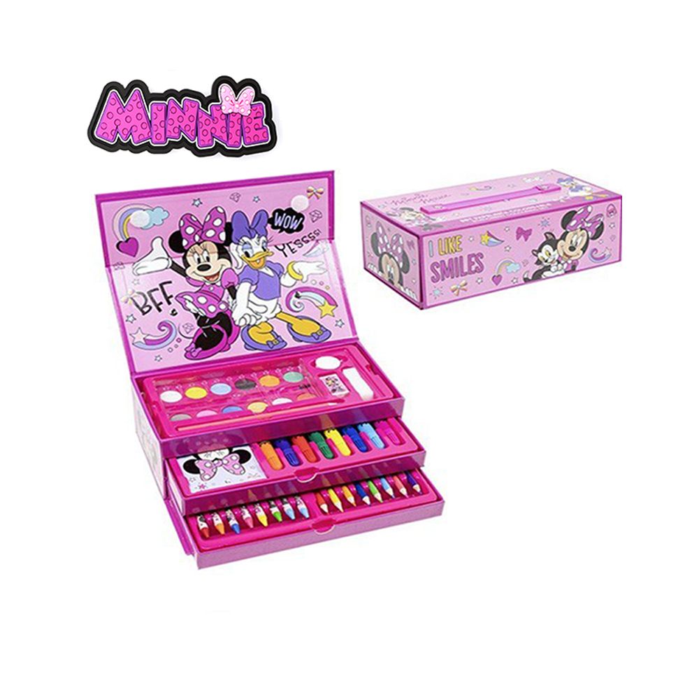 MINNIE - SET CANCELLERIA DA COLORARE BOÎTE MINNIE - SET CANCELLERIA DA COLORARE BOÎTE