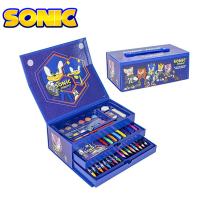 SONIC PRIME - SET CANCELLERIA DA COLORARE BRIEFCASE