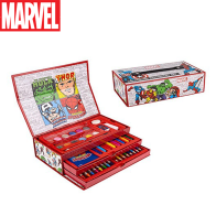 MARVEL - SET CANCELLERIA DA COLORARE BRIEFCASE