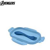 AVENGERS - PORTA MERENDA RETTANGOLARE CON POSATE