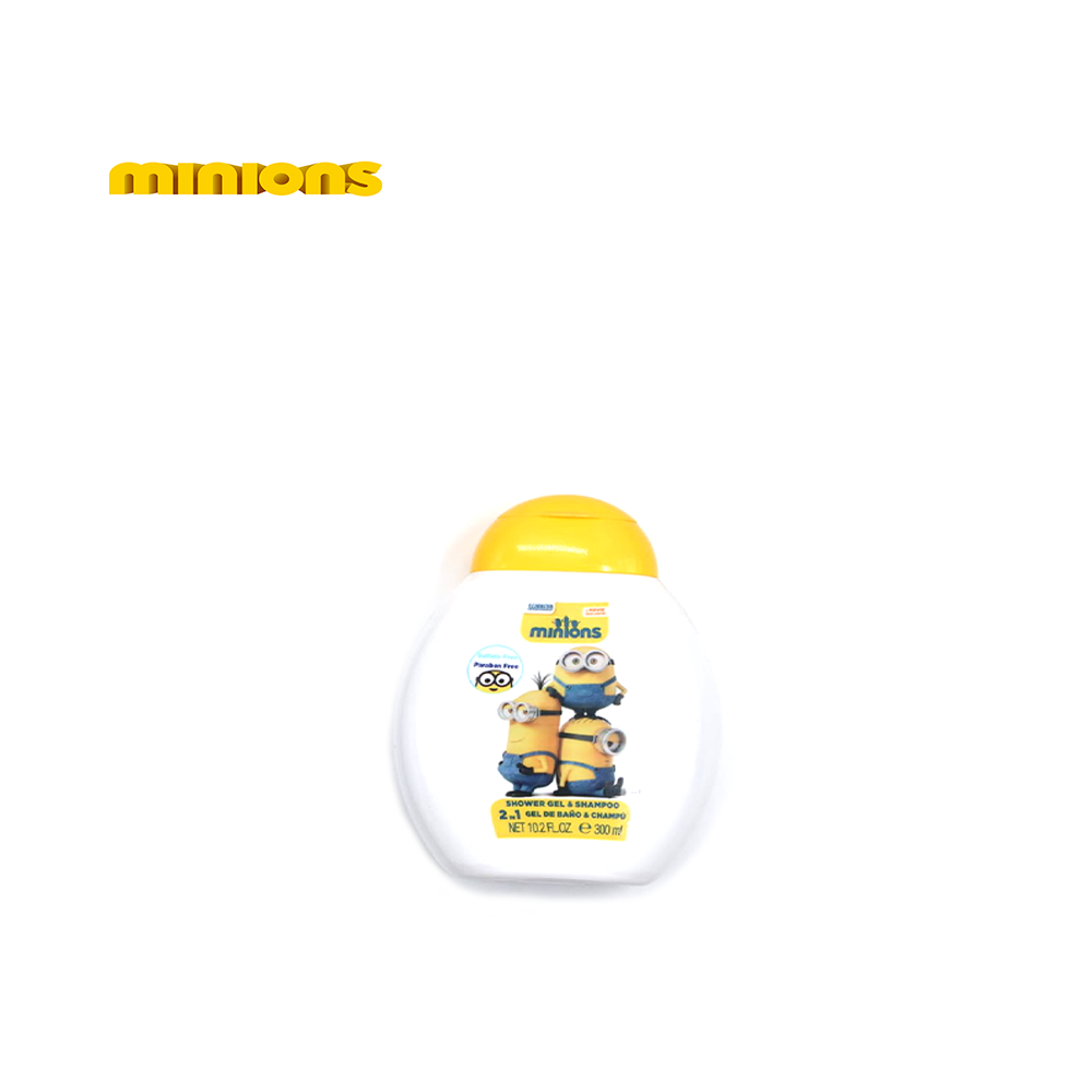 MINIONS - SHAMPOO-SHOWER GEL 2IN1 300ML