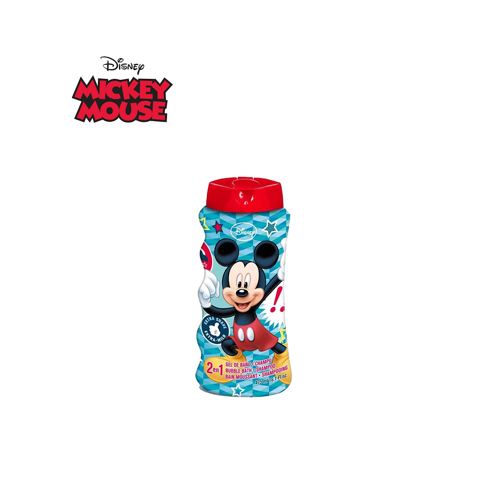 MICKEY BAGNOSCHIUMA E SHAMPOO 2IN1 475ML MICKEY BAGNOSCHIUMA E SHAMPOO 2IN1 475ML