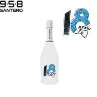 SANTERO 958 - SPUMANTE EXTRA DRY WHITE LT 0,75  BLU