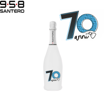 SANTERO 958 - SPUMANTE EXTRA DRY WHITE LT 0,75  BLU