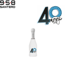 SANTERO 958 - SPUMANTE EXTRA DRY WHITE LT 0,20 BLU