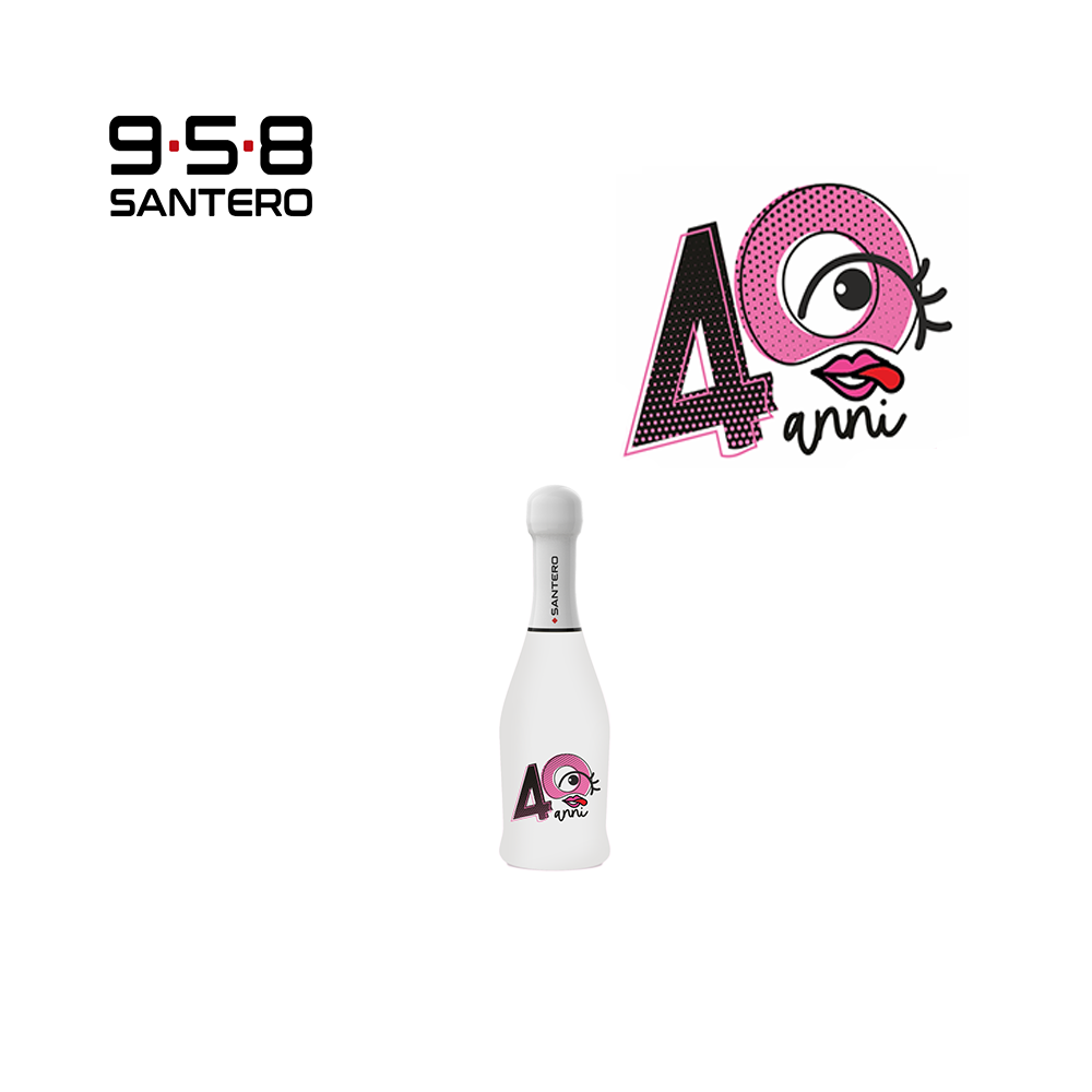 SANTERO 958 - SPUMANTE EXTRA DRY WHITE LT 0,20 ROSA