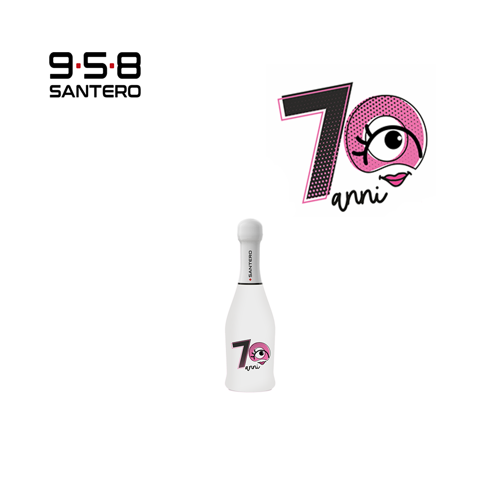 SANTERO 958 - SPUMANTE EXTRA DRY WHITE LT 0,20 ROSA