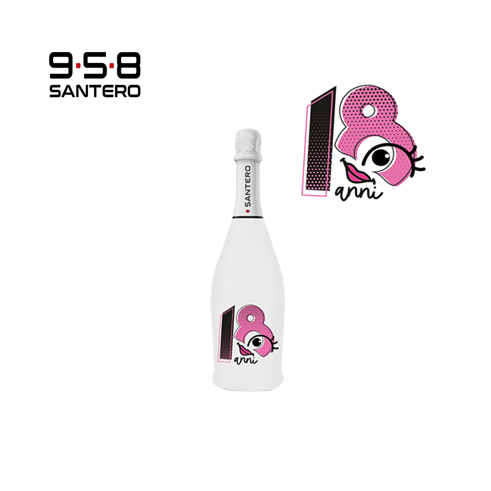 SANTERO 958 - SPUMANTE EXTRA DRY WHITE LT 0,75 ROSA