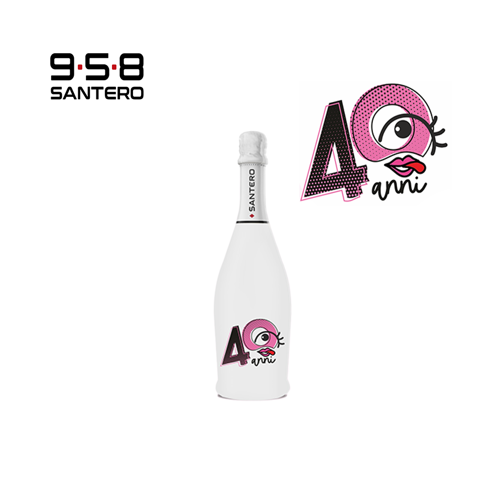 SANTERO 958 - SPUMANTE EXTRA DRY WHITE LT 0,75 ROSA