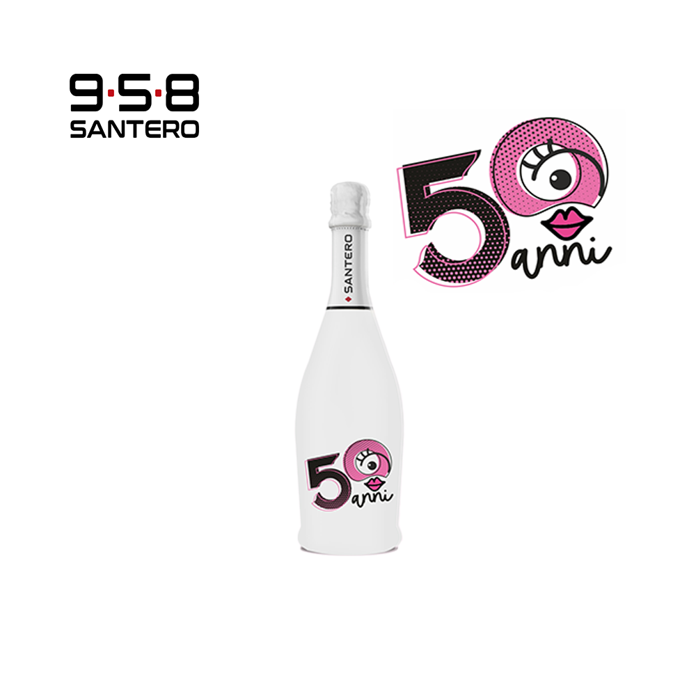 SANTERO 958 - SPUMANTE EXTRA DRY WHITE LT 0,75 ROSA