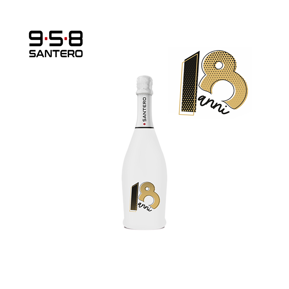SANTERO 958 - SPUMANTE EXTRA DRY WHITE LT 0,75 ORO