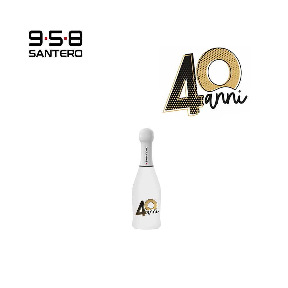 SANTERO 958 - SPUMANTE EXTRA DRY WHITE LT 0,20 ORO