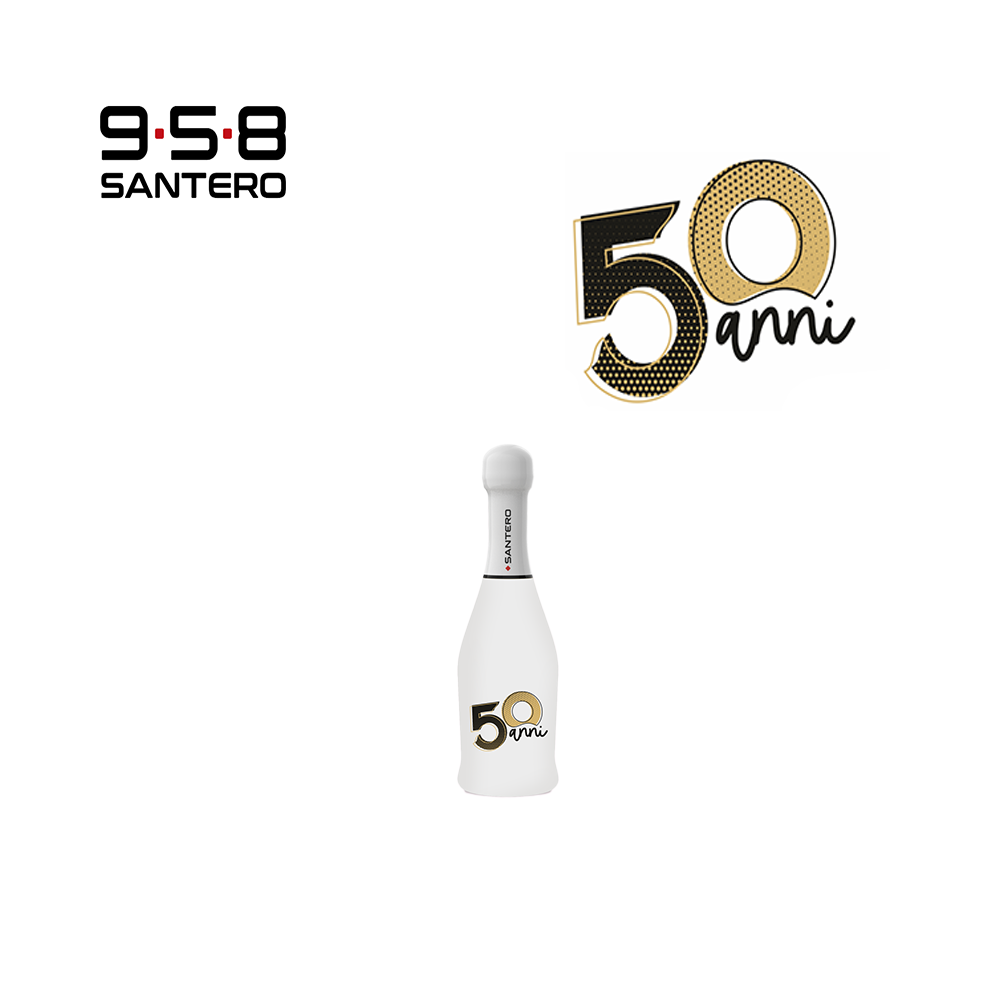 SANTERO 958 - SPUMANTE EXTRA DRY WHITE LT 0,20 ORO