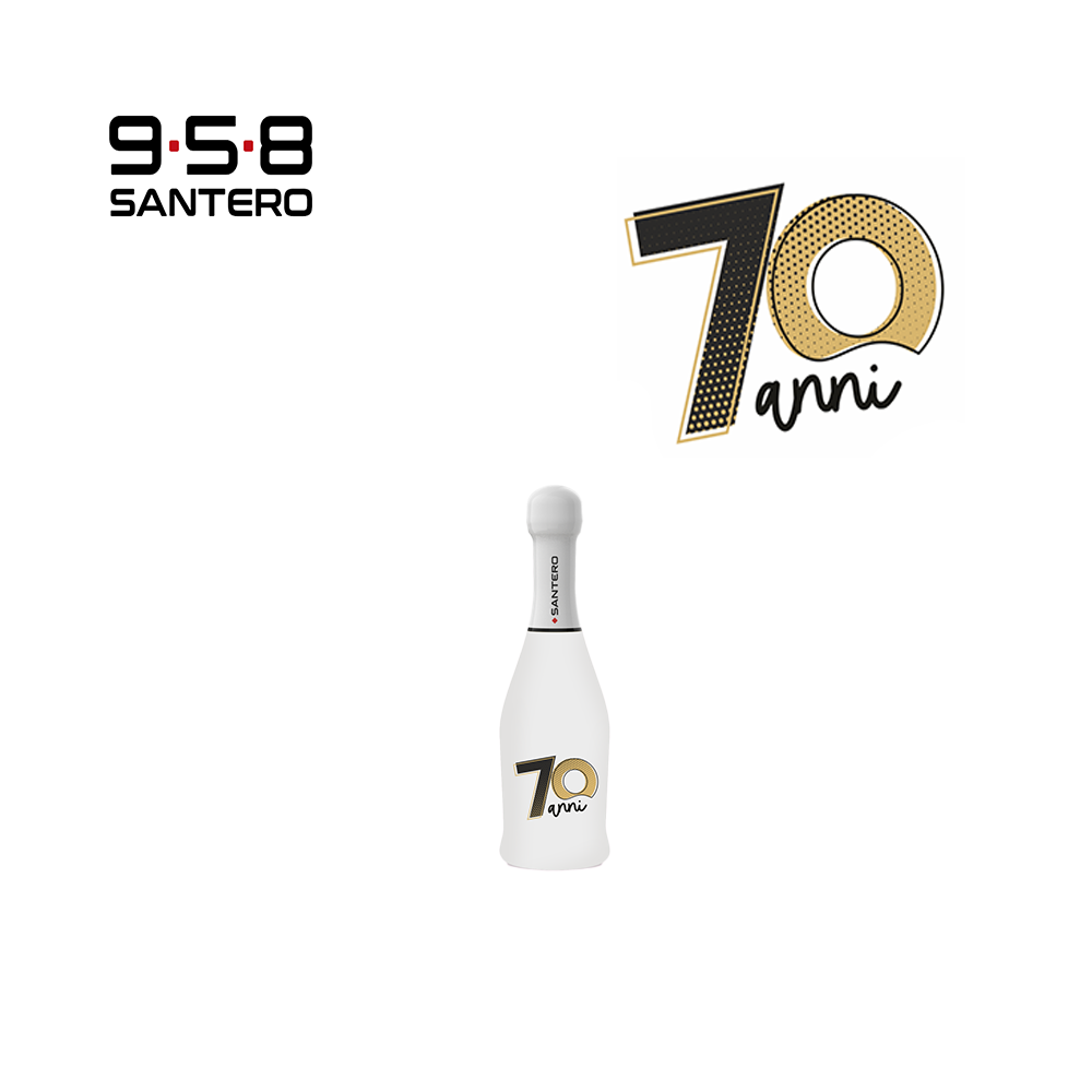 SANTERO 958 - SPUMANTE EXTRA DRY WHITE LT 0,20 ORO
