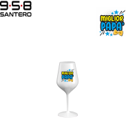 MIGLIOR PAPA' CALICE WINE COCKTAIL ABS BIANCO 470 CC