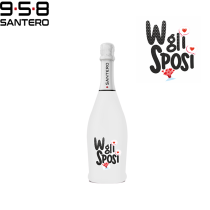 SANTERO 958 - SPUMANTE EXTRA DRY WHITE LT 0,75 W GLI SPOSI