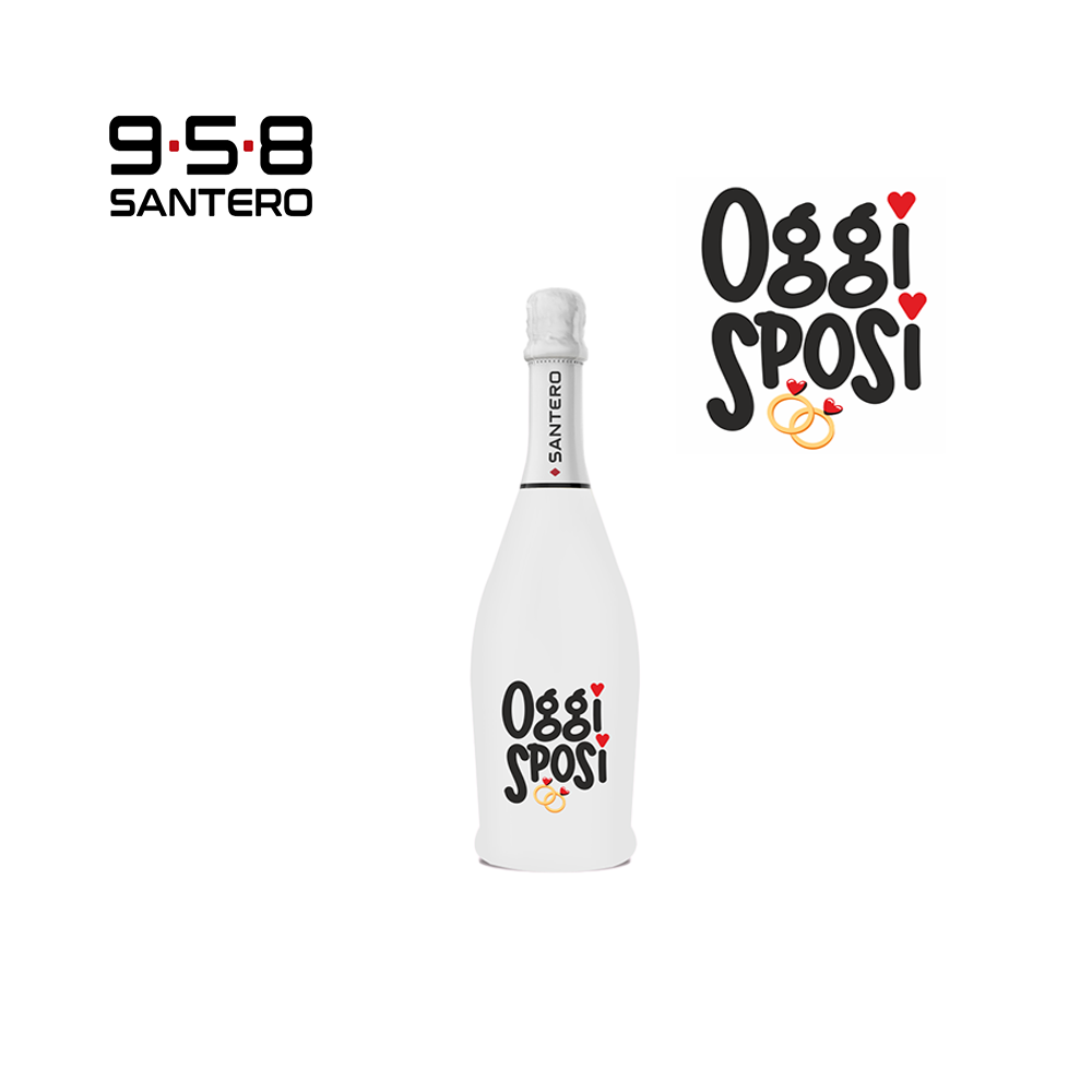 SANTERO 958 - BELLINI ANALCOLICO WHITE LT 0,75 OGGI SPOSI