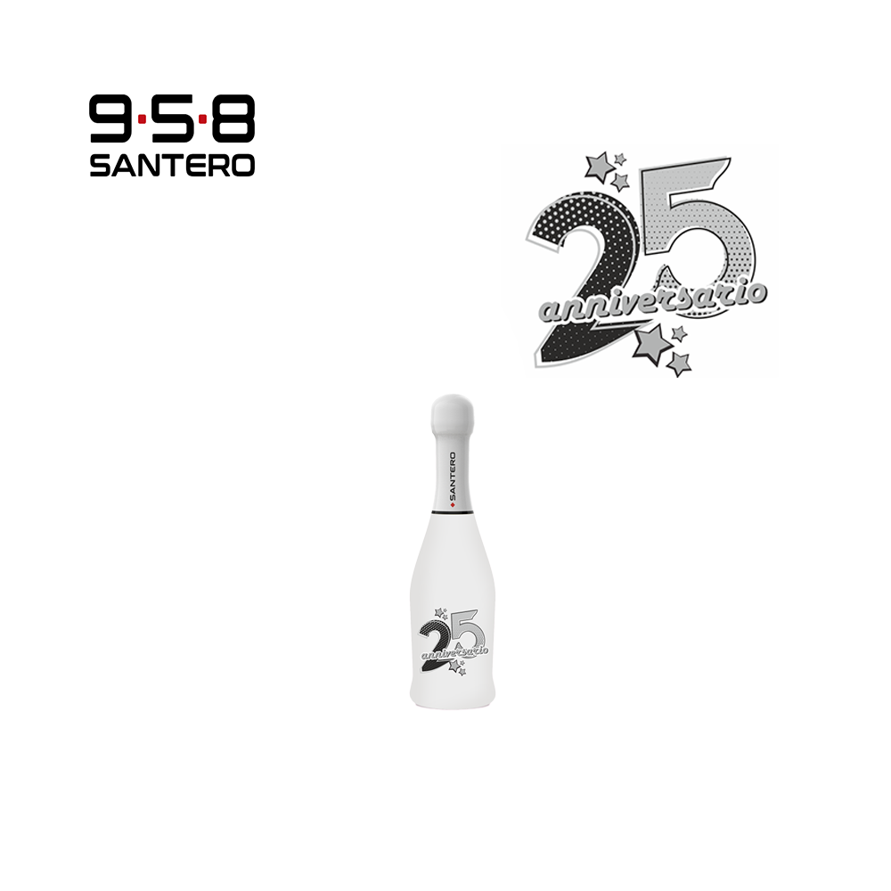 SANTERO 958 - SPUMANTE EXTRA DRY WHITE LT 0,20 25 ANNIVERSARIO