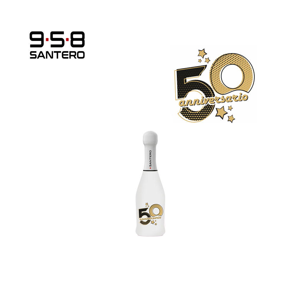 SANTERO 958 - SPUMANTE EXTRA DRY WHITE LT 0,20 50 ANNIVERSARIO
