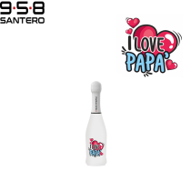SANTERO 958 - SPUMANTE EXTRA DRY WHITE LT 0,20  I LOVE PAPA'