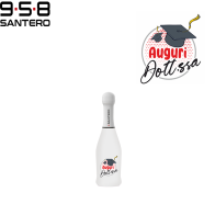 SANTERO 958 - SPUMANTE EXTRA DRY WHITE LT 0,20 LAUREA DOTTORESSA