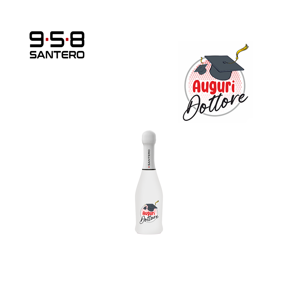 SANTERO 958 - SPUMANTE EXTRA DRY WHITE LT 0,20 LAUREA DOTTORE