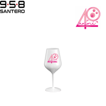 CALICE WINE COCKTAIL ABS BIANCO 470 CC NUMERI ROSA