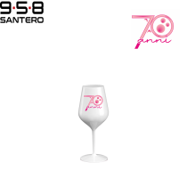 CALICE WINE COCKTAIL ABS BIANCO 470 CC NUMERI ROSA