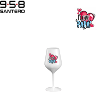 I LOVE PAPA' CALICE WINE COCKTAIL ABS BIANCO 470 CC