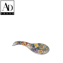 AD TREND - PORTA CUCCHIAIO VETRO ASSORTITO 2 DECORI CM 26x9xH3