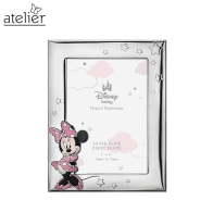 ATELIER - PORTAFOTO MINNIE MOUSE IN ARGENTO LAMINATO