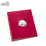 ATELIER - ALBUM FOTO LAUREA CON PLACCA IN ARGENTO