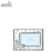 ATELIER - PORTAFOTO UNICORNO DECORO ORIZZONTALE VARI FORMATI E COLORI