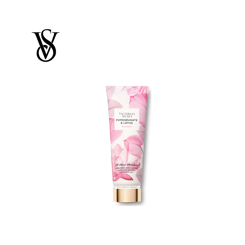 VICTORIA'S SECRET - POMEGRANATE LOTUS 24H LOTION WITH SHEA BUTTER & COCONUT OIL 236 ML