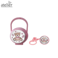 ATELIER - CONFEZIONE PINZA + SCATOLA PORTACIUCCIO LINEA BABY VARI COLORI