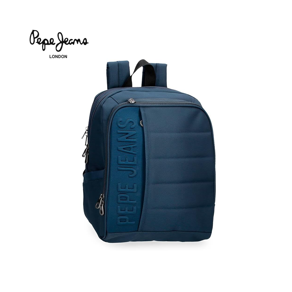 PEPE JEANS - ZAINO PORTA COMPUTER ANCOR BLU NAVY