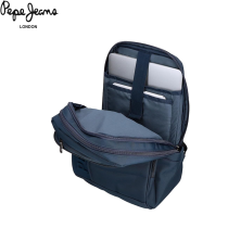 PEPE JEANS - ZAINO PORTA COMPUTER ANCOR BLU NAVY