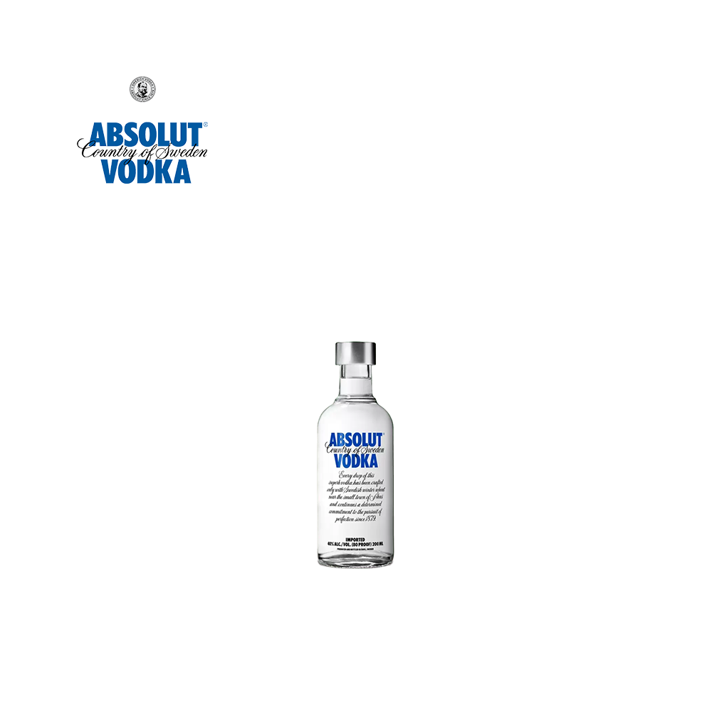 VODKA ABSOLUT 40° MIGNON 50 ml VODKA ABSOLUT 40° MIGNON 50 ml