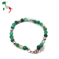 BRACCIALE CON PIETRE DURE "MADE IN ITALY"