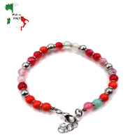 BRACCIALE CON PIETRE DURE "MADE IN ITALY"
