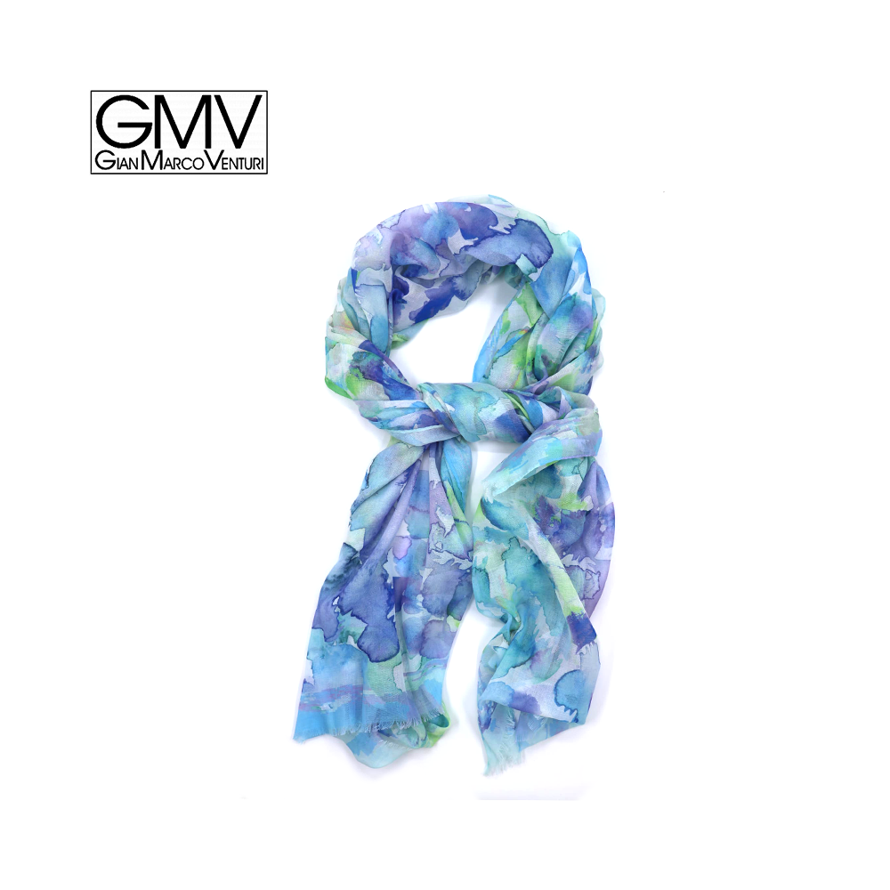 GIANMARCO VENTURI - PASHMINA ESTIVA IN CONFEZIONE REGALO