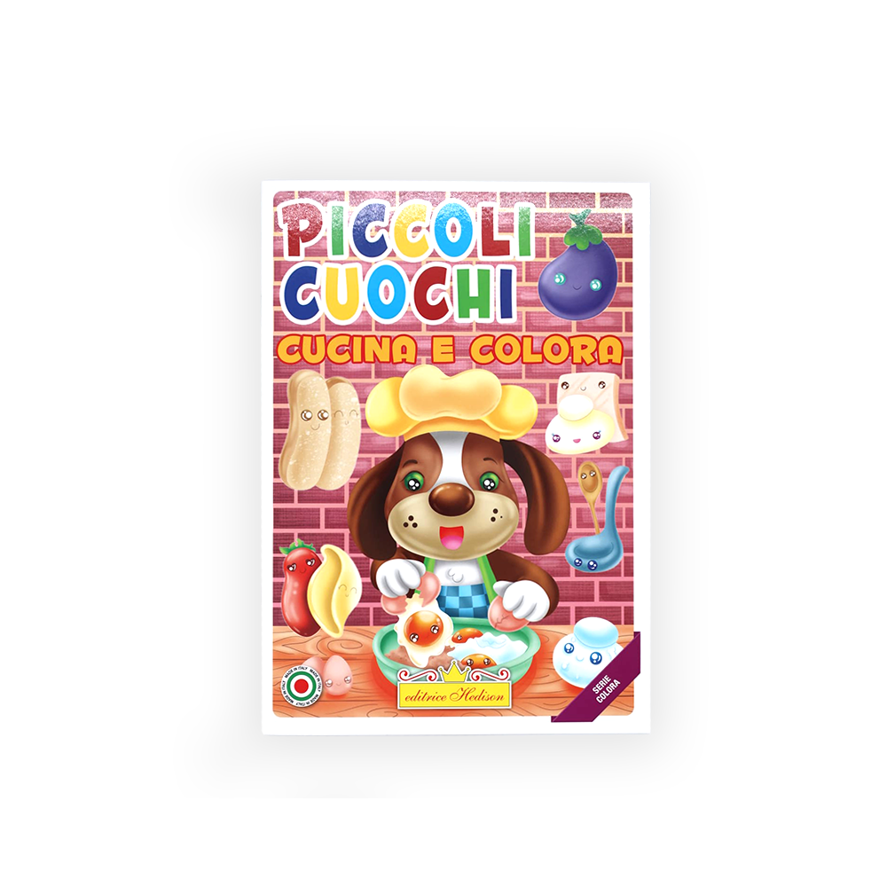 HEDISON EDITRICE - PICCOLI CUOCHI CUCINA E COLORA