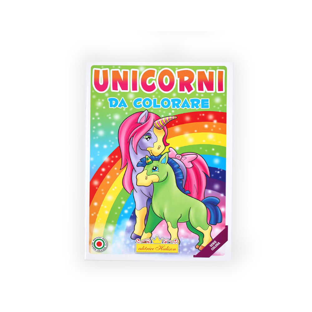 HEDISON EDITRICE - UNICORNO LIBRO DA COLORARE HEDISON EDITRICE - UNICORNO LIBRO DA COLORARE